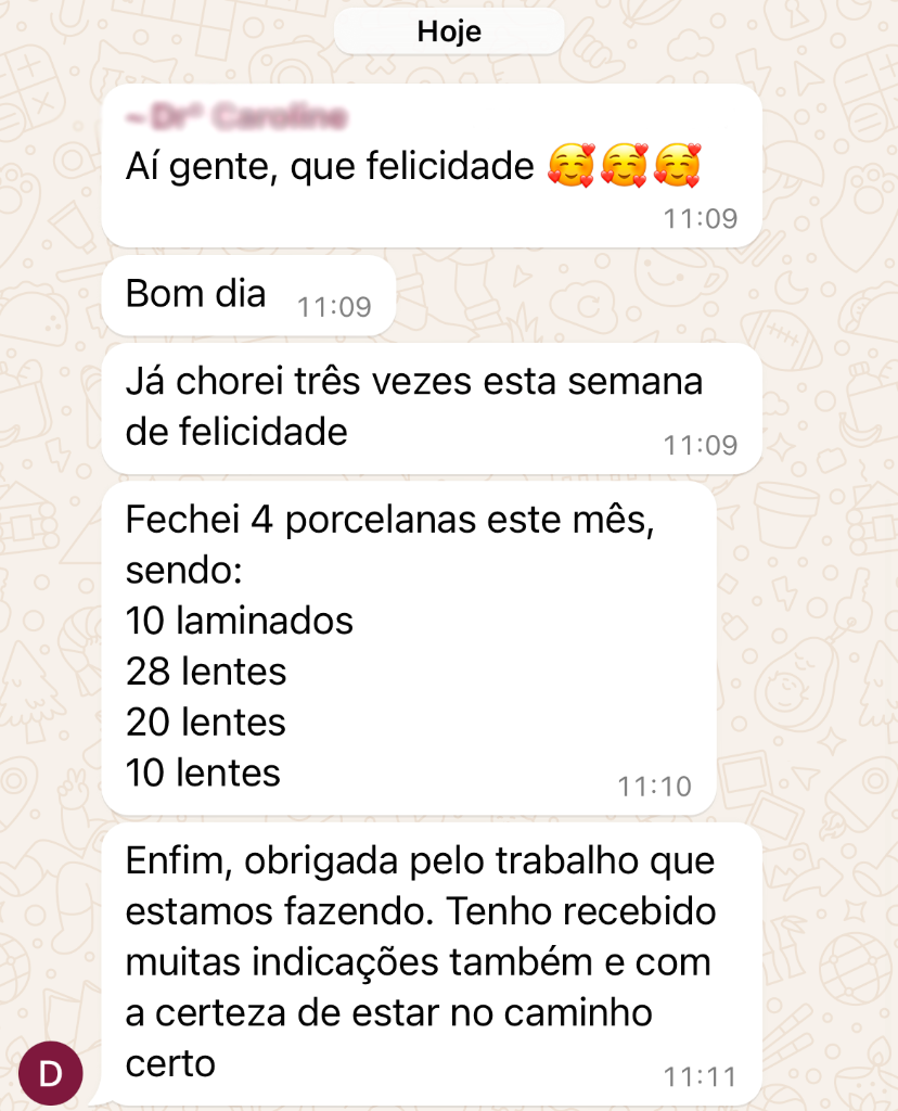 Depoimento Dra. Caroline